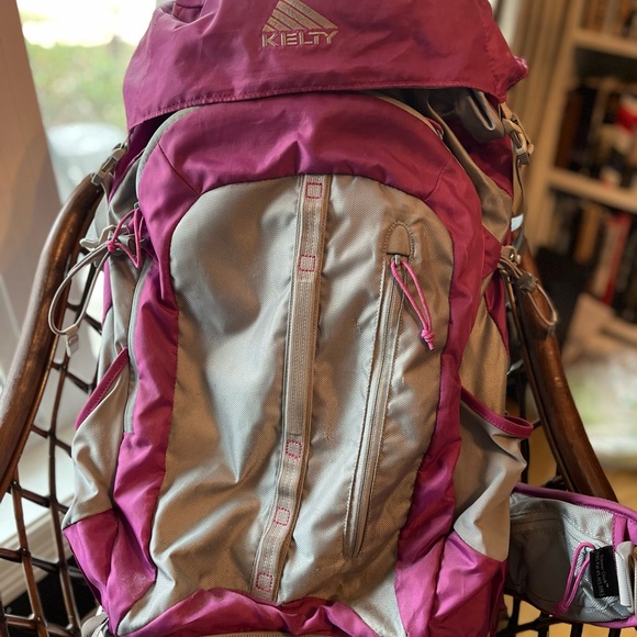 Kelty Handbags - Kelty Women's Purple and Silver Rucksack